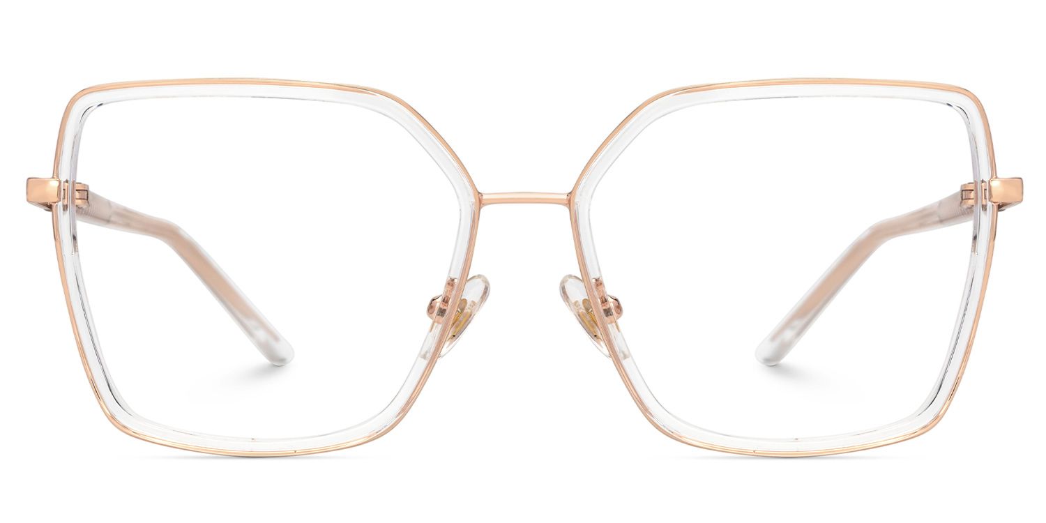 Clear Square Frame Glasses - Jill on Sale | ZEELOOL Canada0
