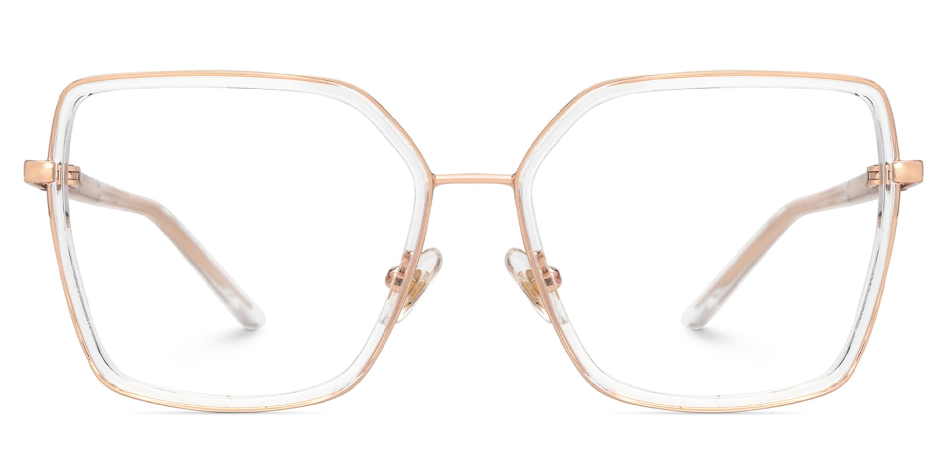 Clear Square Frame Glasses - Jill on Sale | ZEELOOL Canada0