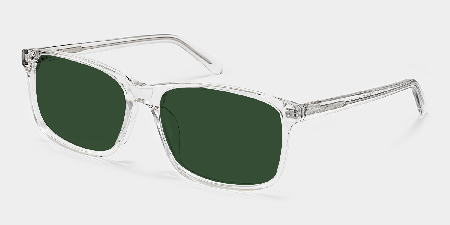 Connie Clear Rectangle Sunglasses to Frame Your Face | ZEELOOL2