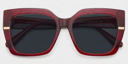 Mavis Square Red Glasses1