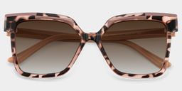 Eboney Square Tortoise Glasses1