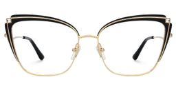 Mariely Black Cat eye Glasses1
