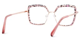 Cordaro Square Pink-Leopard Glasses4