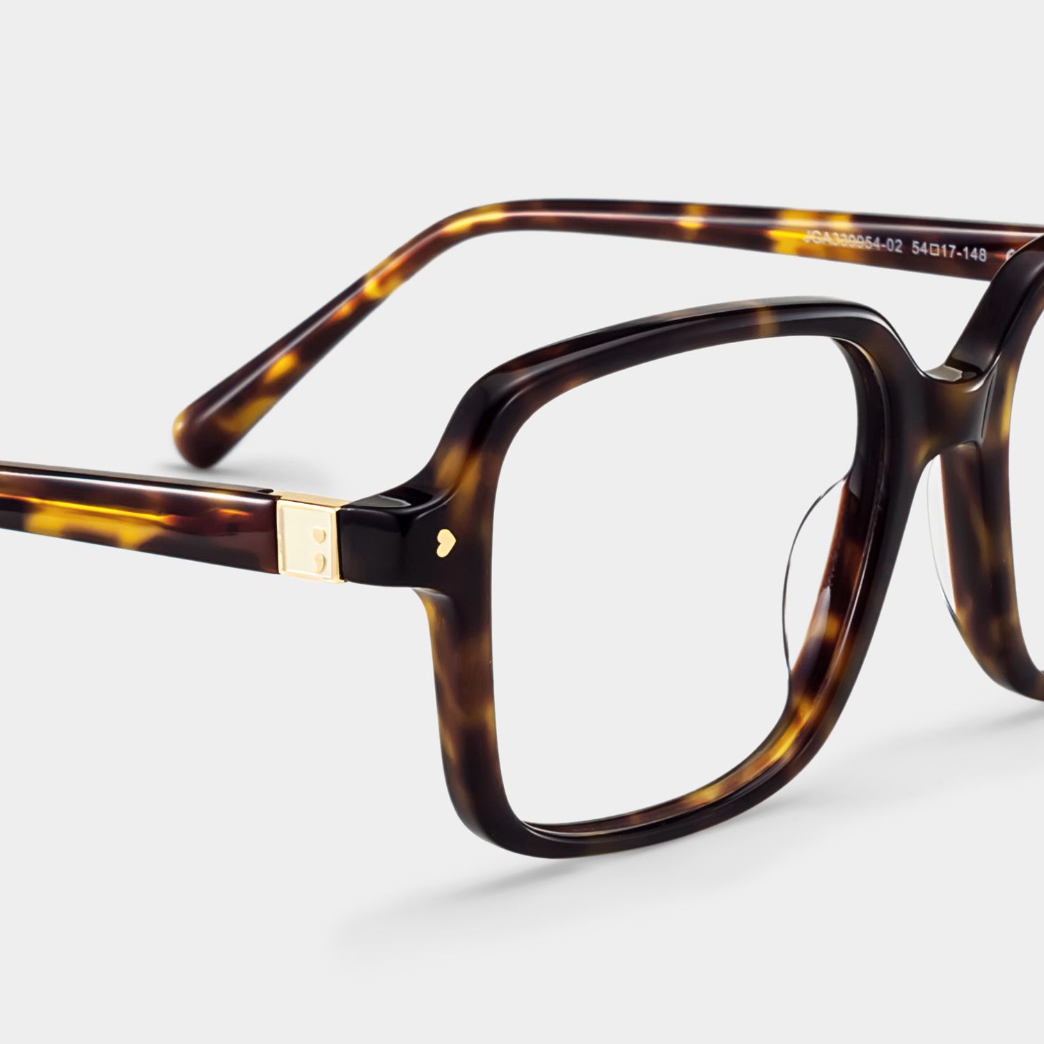 Talia Tortoise Frame Glasses with Square Frame Online | ZEELOOL7