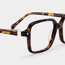 Talia Square Tortoise Glasses7