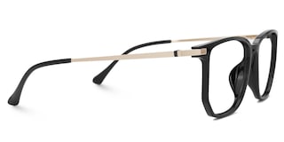 Fezell Square Black Glasses4