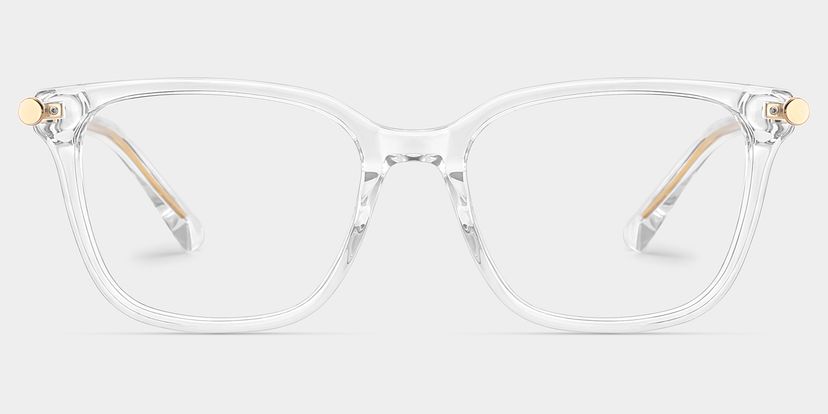 Delilah Square Clear Glasses