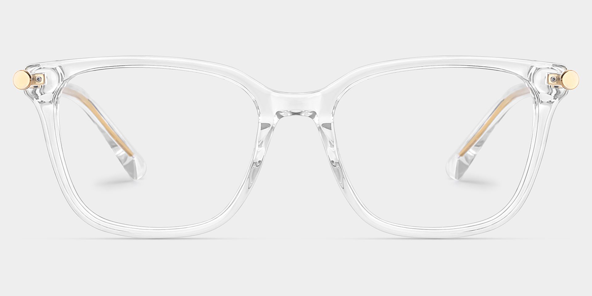 Delilah Square Clear Frame Eyeglasses for Women| ZEELOOL3