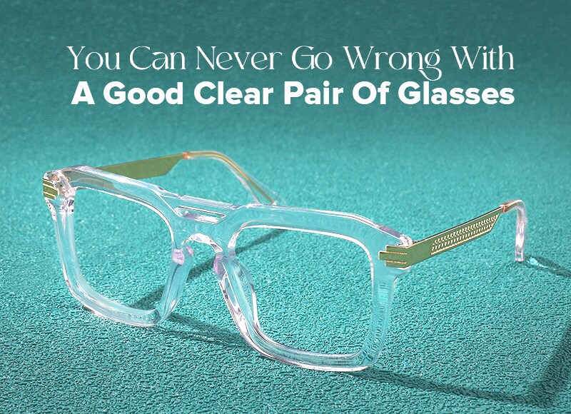 Rectangle Eliyas Crystal Glasses on sale Zeelool Glasses