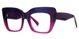 Charmaine Cat Eye Purple Glasses1