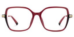 Rendon Square Red Glasses0
