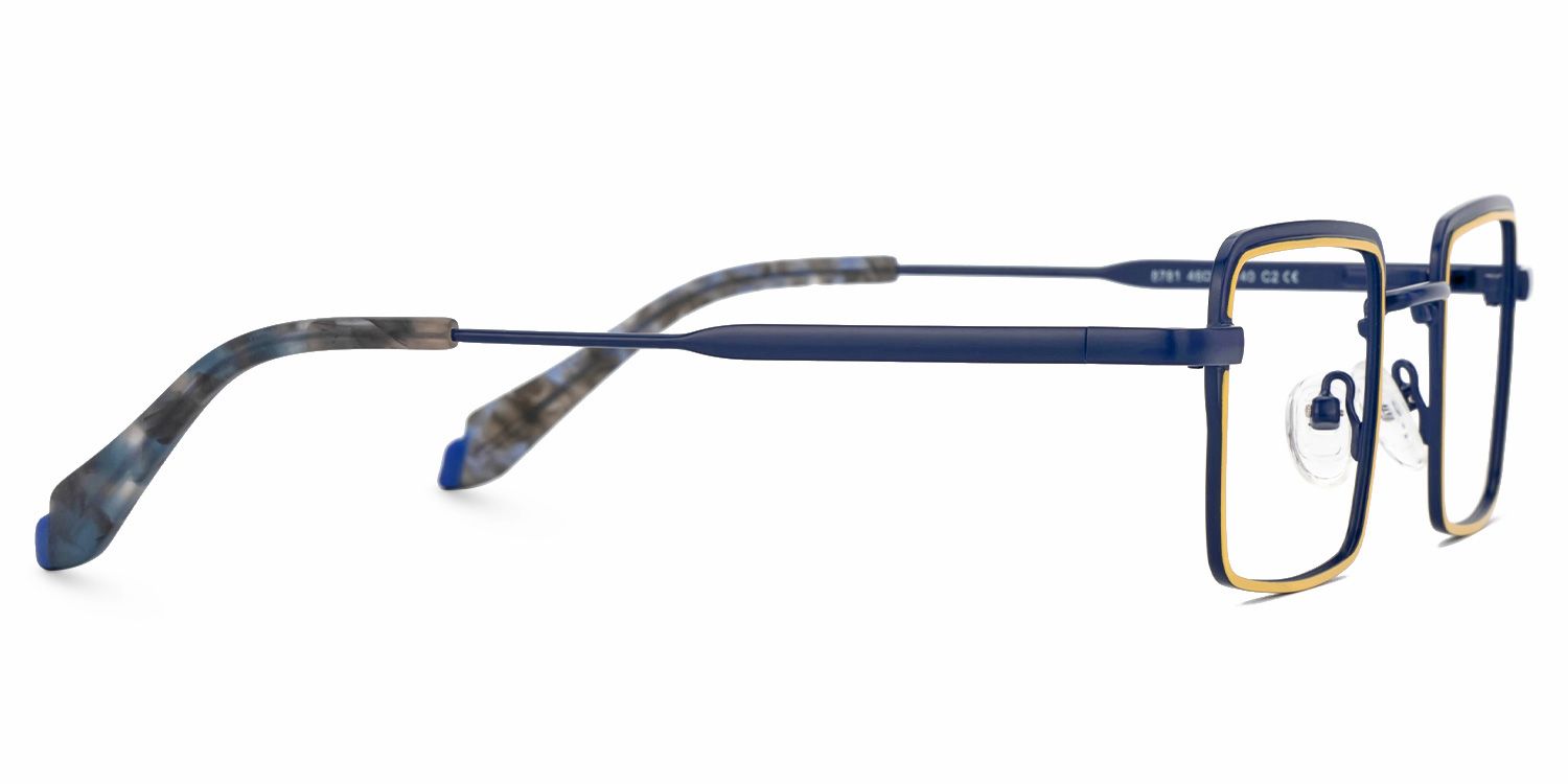 Rachele Yellow Eyeglasses with Square Shape | Zeelool Optical2