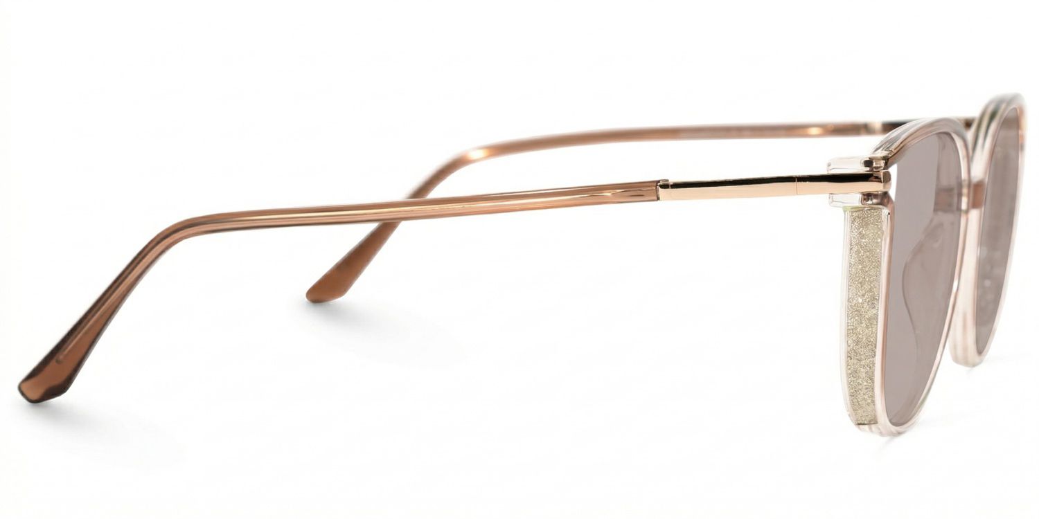 Rodz Square Brown Eyeglasses and Thin Frames Glasses2