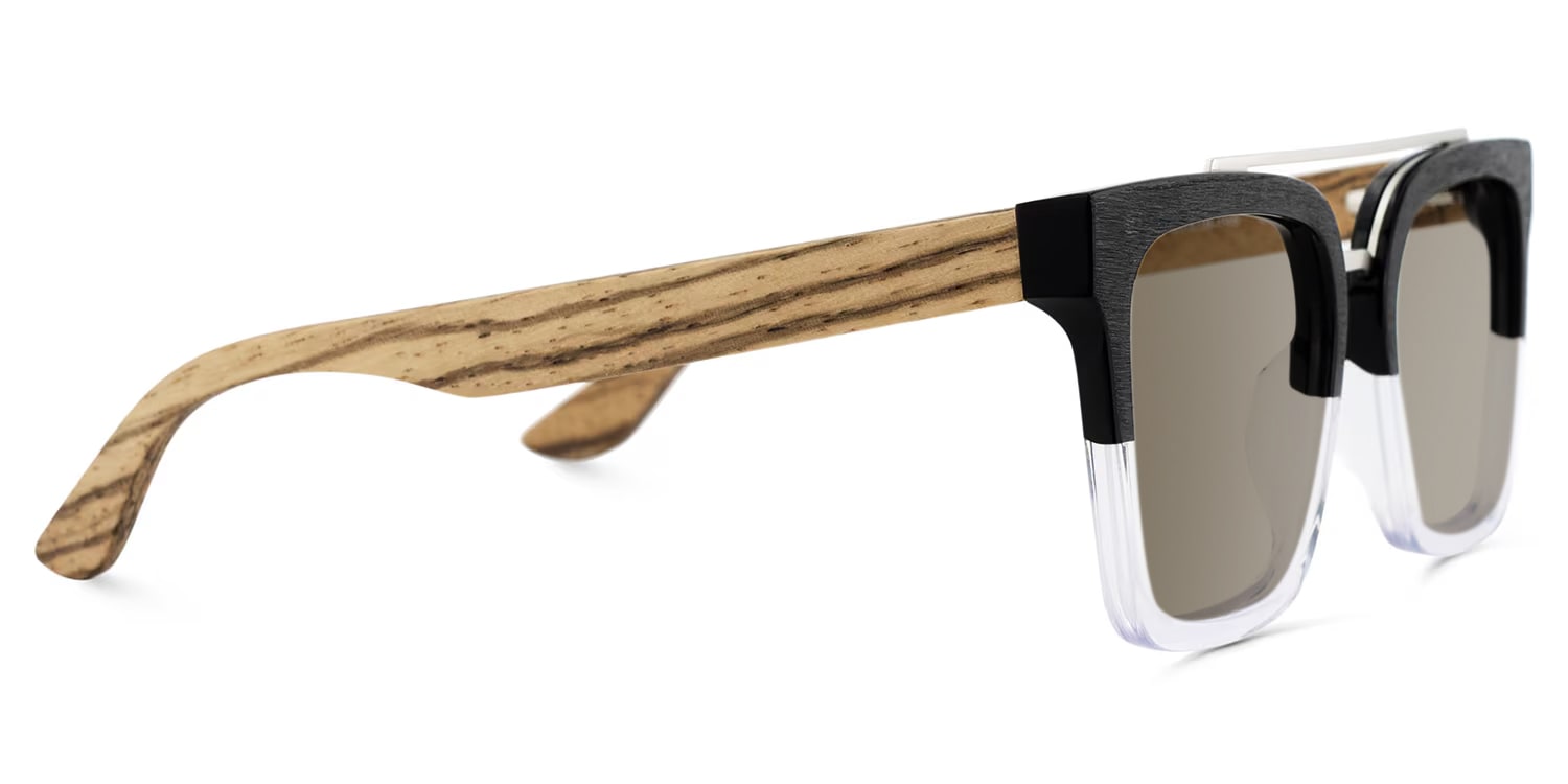 Pascal Aviator Two-Tone Sunglasses3