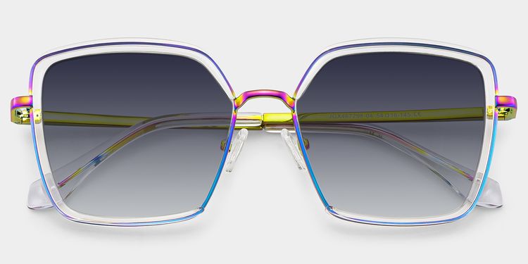 Cordaro Clear Square Sunglasses