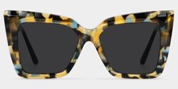 Thiline Square Tortoise Glasses0