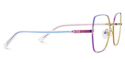Billie Geometric Iridescent Glasses4