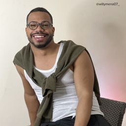 Otto Round Black Glasses4