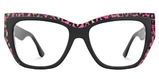 Thurman Butterfly Black Glasses1