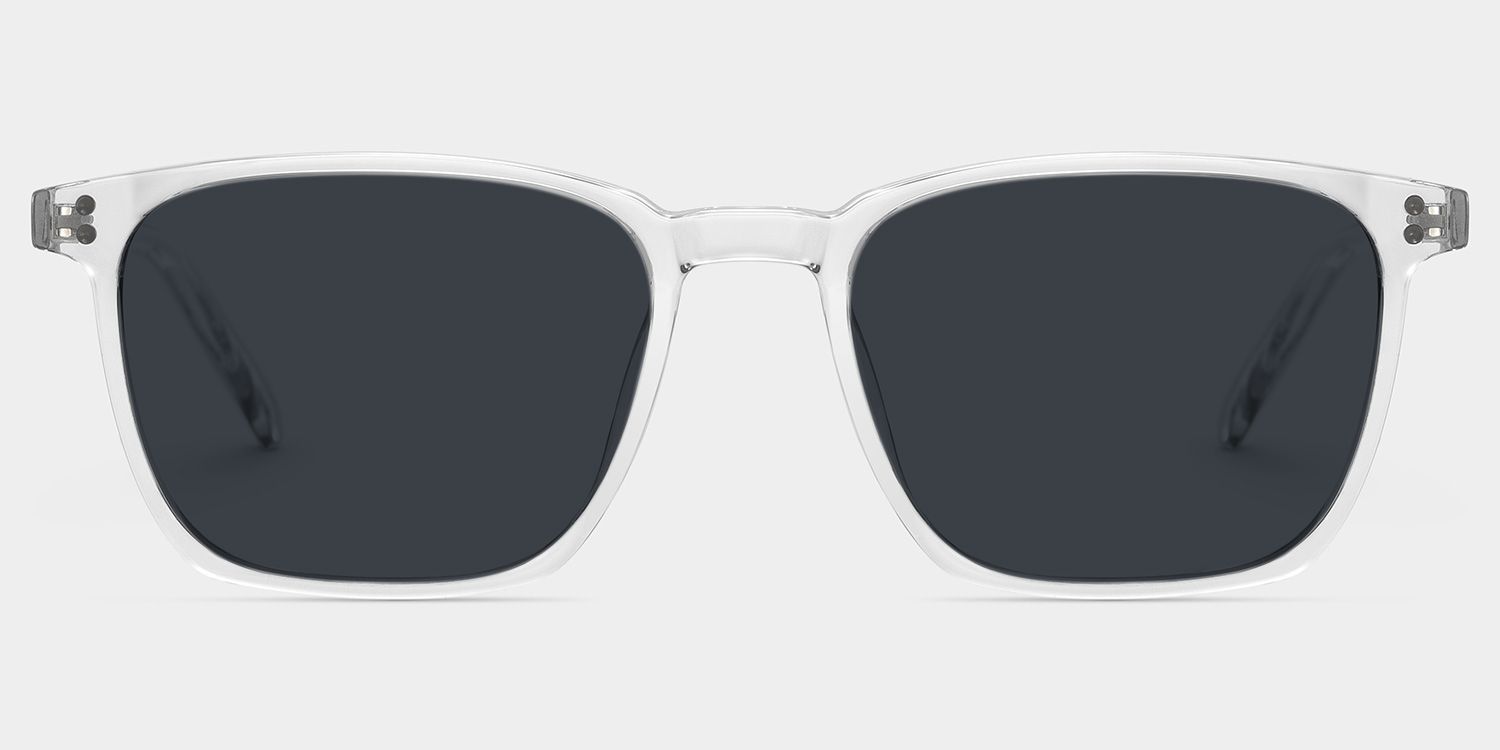 Martinez Square Clear Glasses | Zeelool Glasses