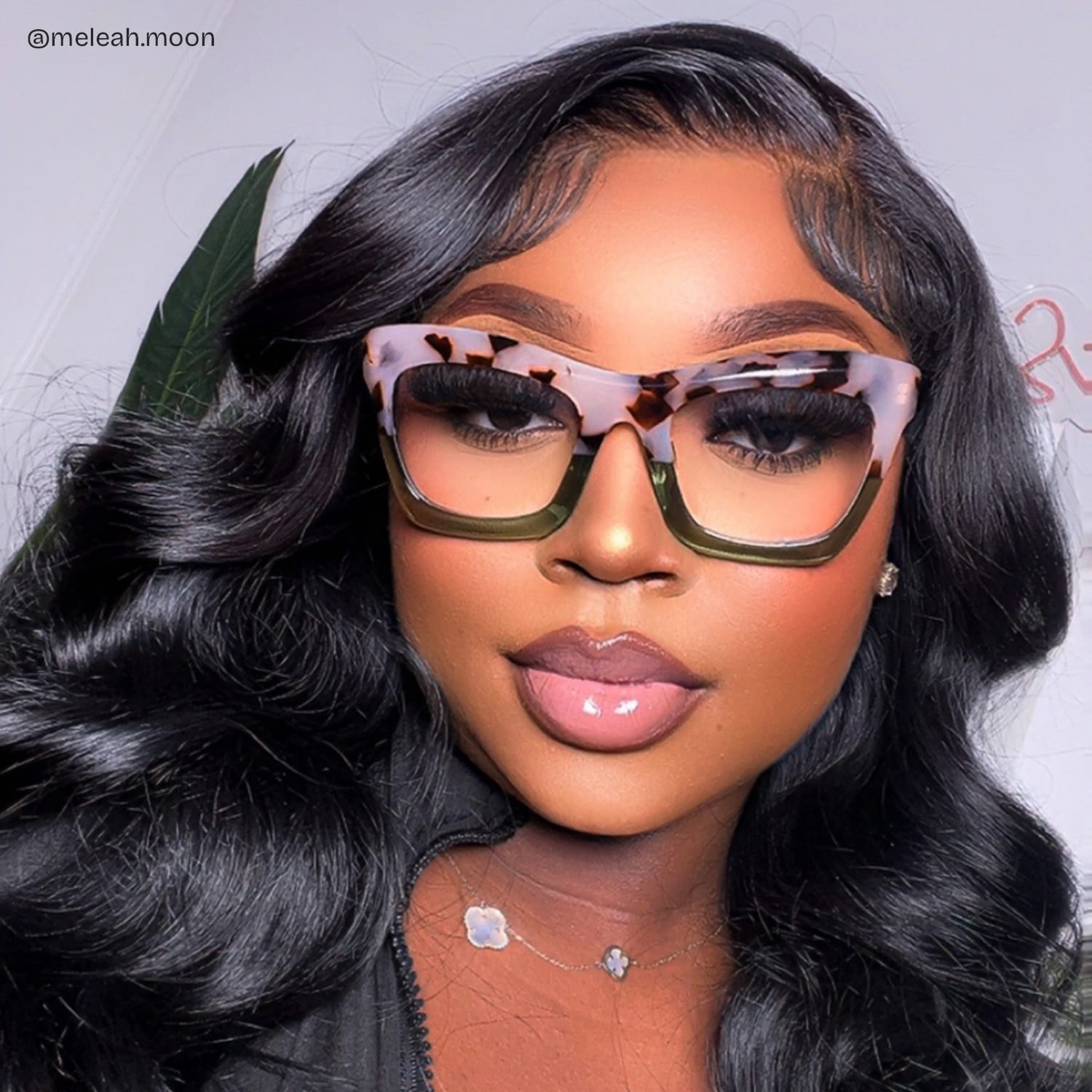 Benitez Square Two-Tone Glasses10