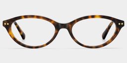 Ashby Tortoise Oval Glasses1