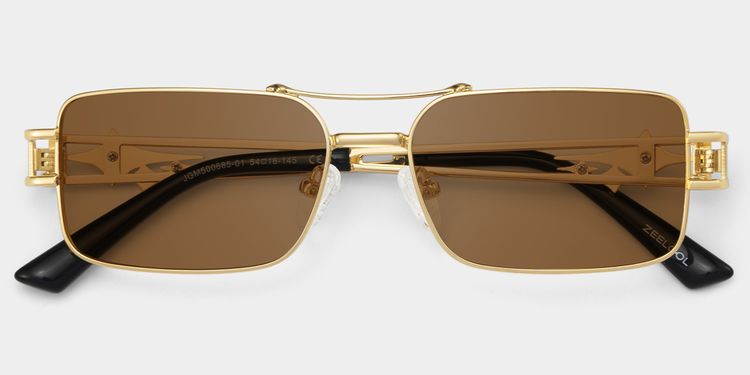 Eric Aviator Gold Glasses