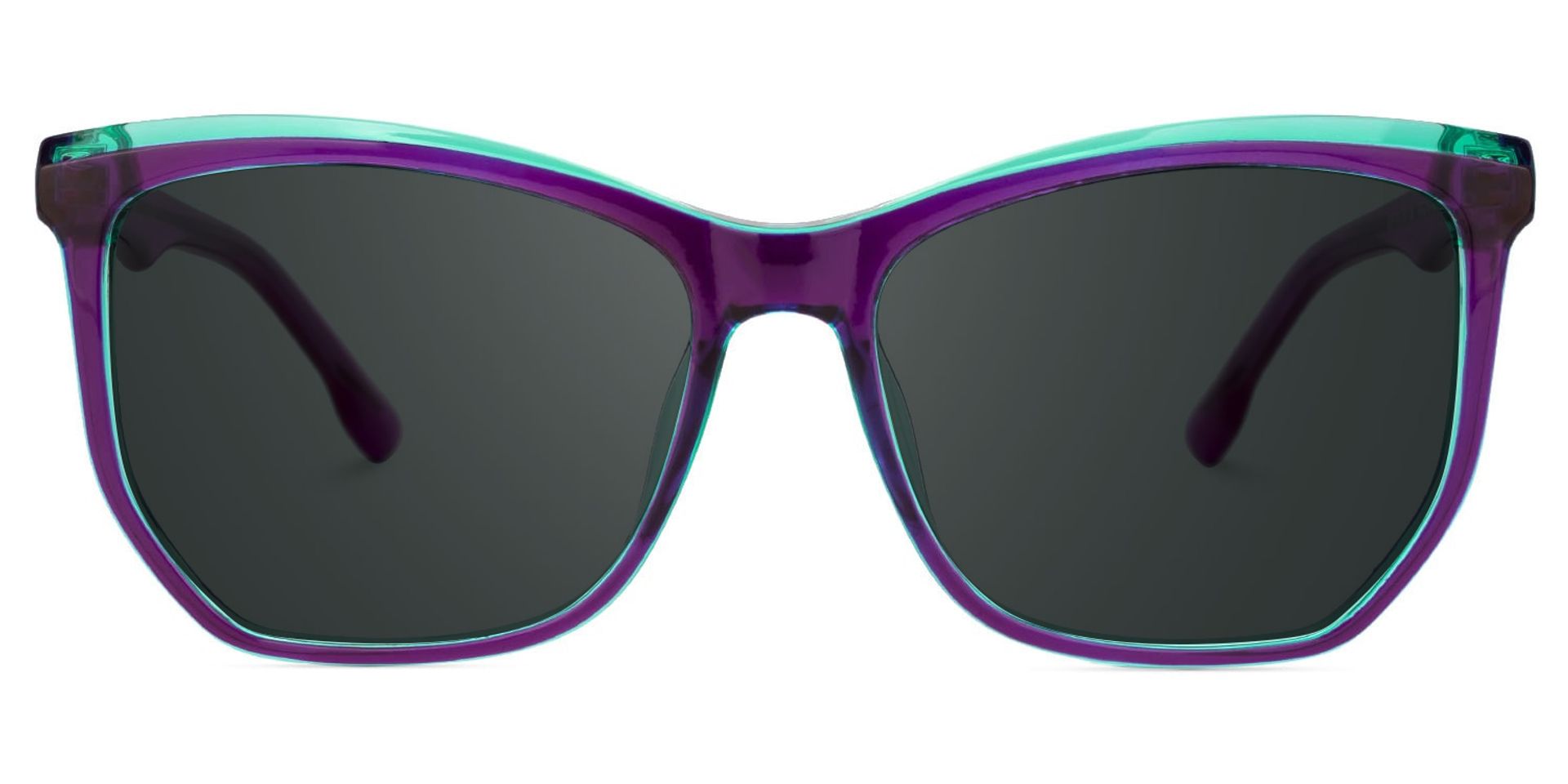Geometric Libby Purple Sunglasses deals -Zeelool Glasses0