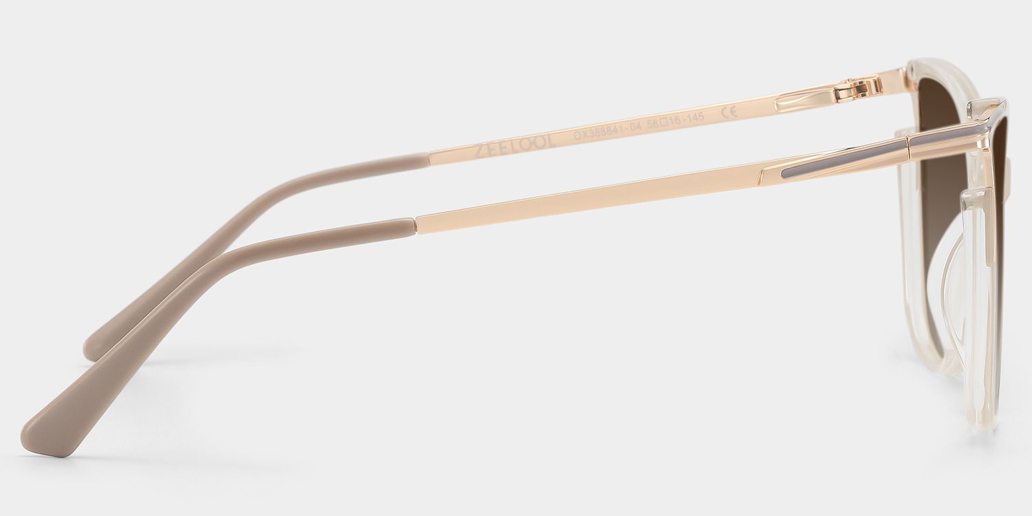 Yomary Cateye Khaki EyeGlasses | Zeelool Optical3