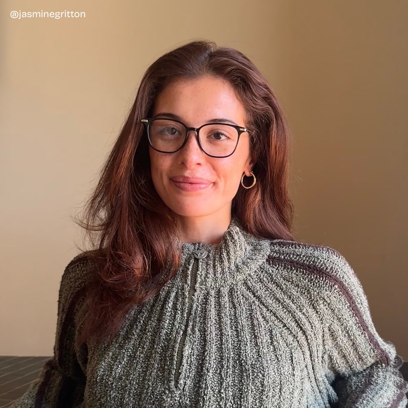 Florence Rectangle Black Glasses