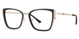 Juniper Rectangle Black Glasses5