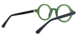 Netini Round Green Glasses3