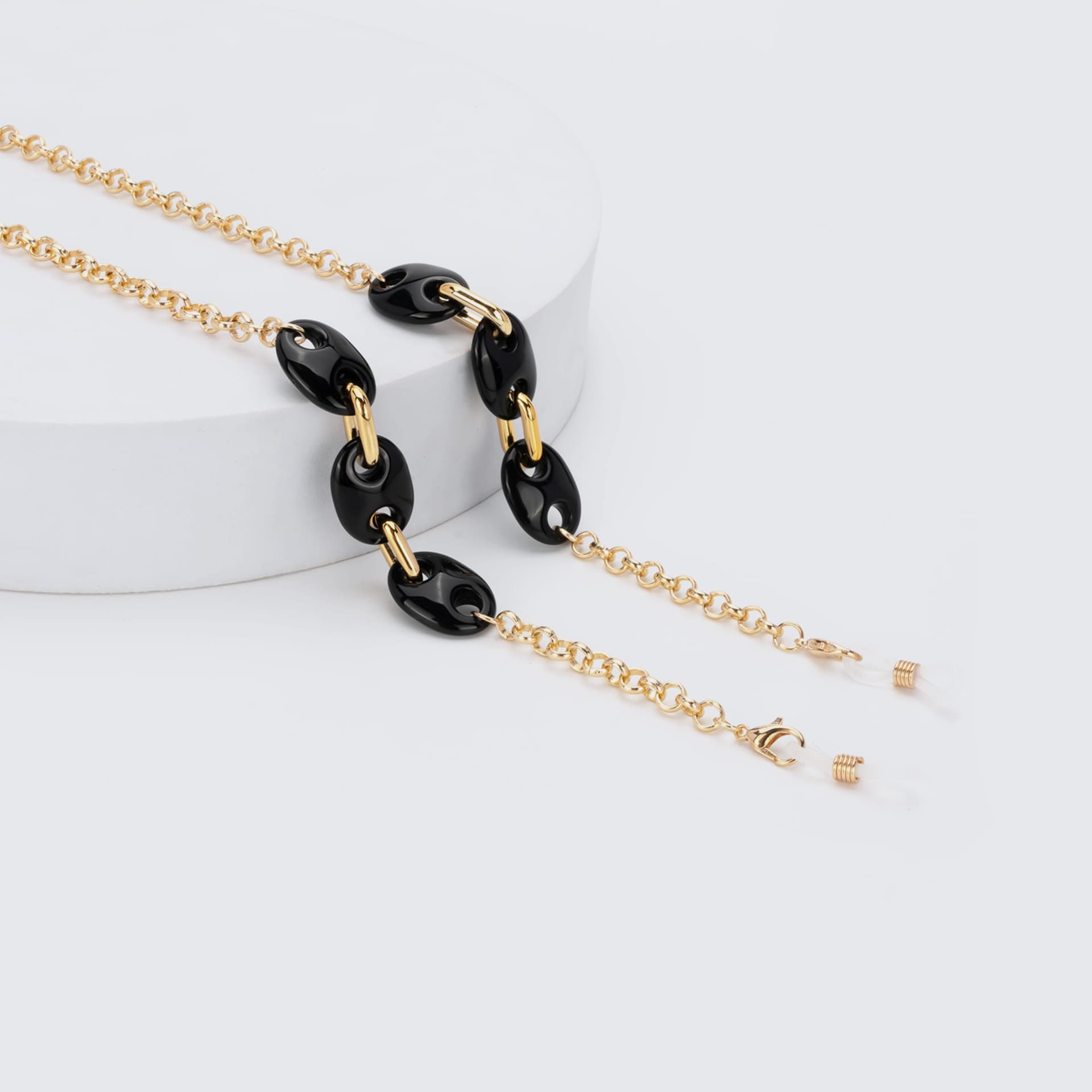 Fashion Eyeglasses Black Eyeglasses Chains Accessories on Zeelool0