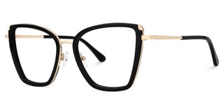 Kesego Square Black Glasses1