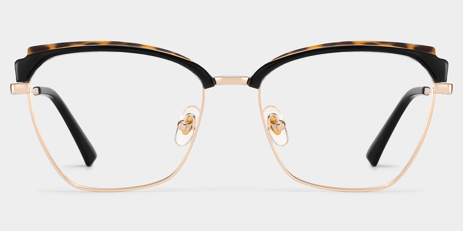 Phoebe Browline Tortoise Glasses
