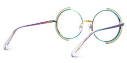 Crowe Round Iridescent Glasses3