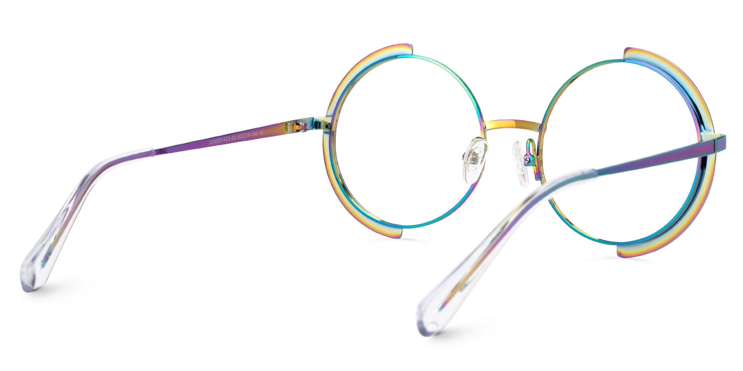 Crowe Round Iridescent Glasses3