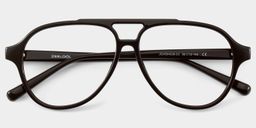 Drew Dark Brown Aviator Glasses2