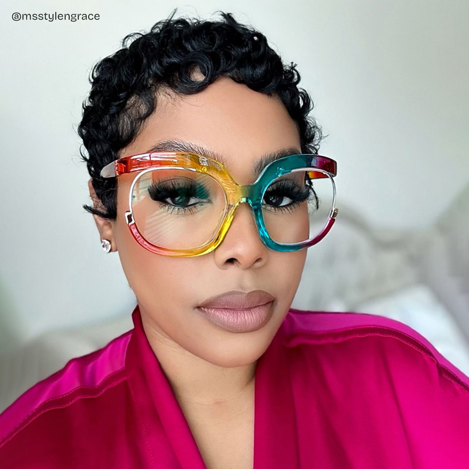 Darice Round Colorful Glasses | Zeelool Glasses