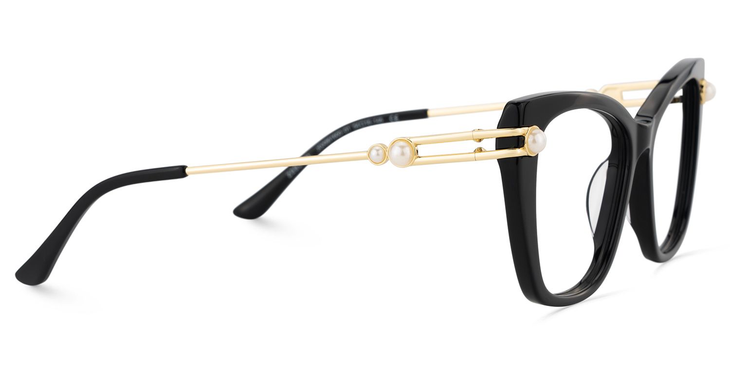 Victor Eyeglasses in Cat eye Black Frame | Zeelool5