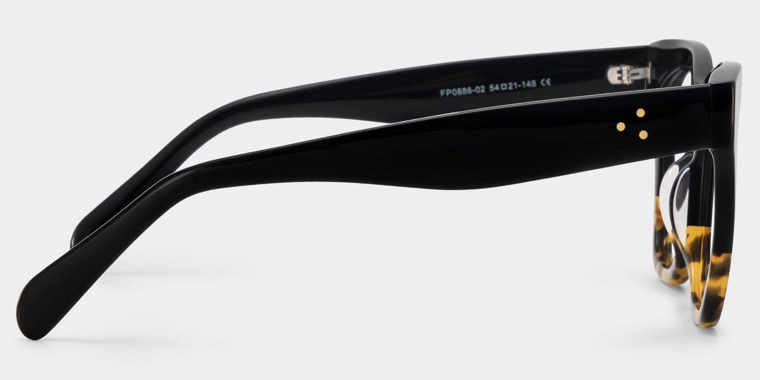 Tandy Rectangle Tortoise Frame Glasses | Zeelool3