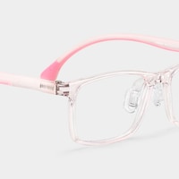 Sunny Rectangle Pink Glasses4