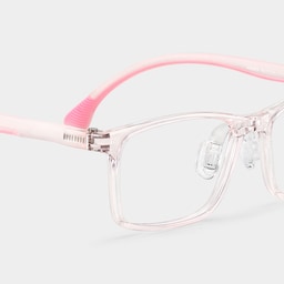 Sunny Rectangle Pink Glasses5