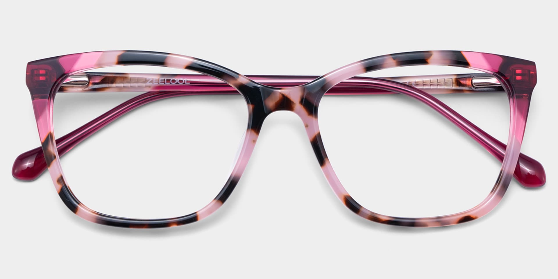 Juno Rectangle Tortoise Frame Eyeglasses for Woman| ZEELOOL2