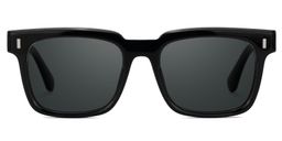 Katia Square Black Glasses0