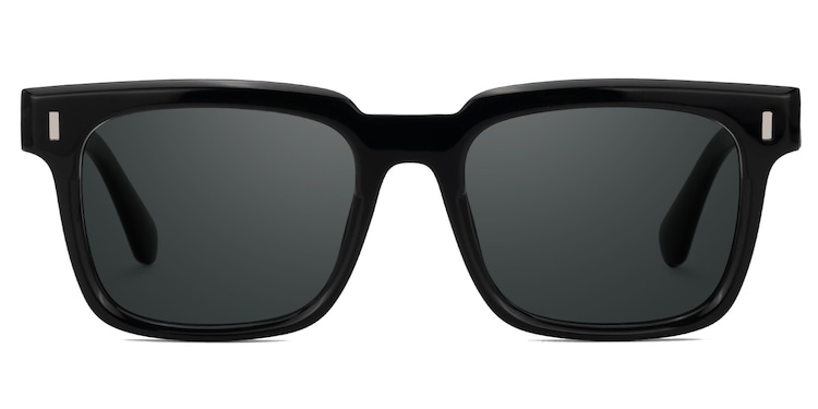 Katia Square Black Glasses