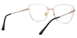 Kaye Cateye Clear Glasses3