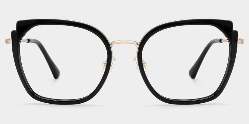Murcia Square Black Glasses