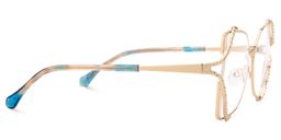 Mcconico Butterfly Gold Glasses2