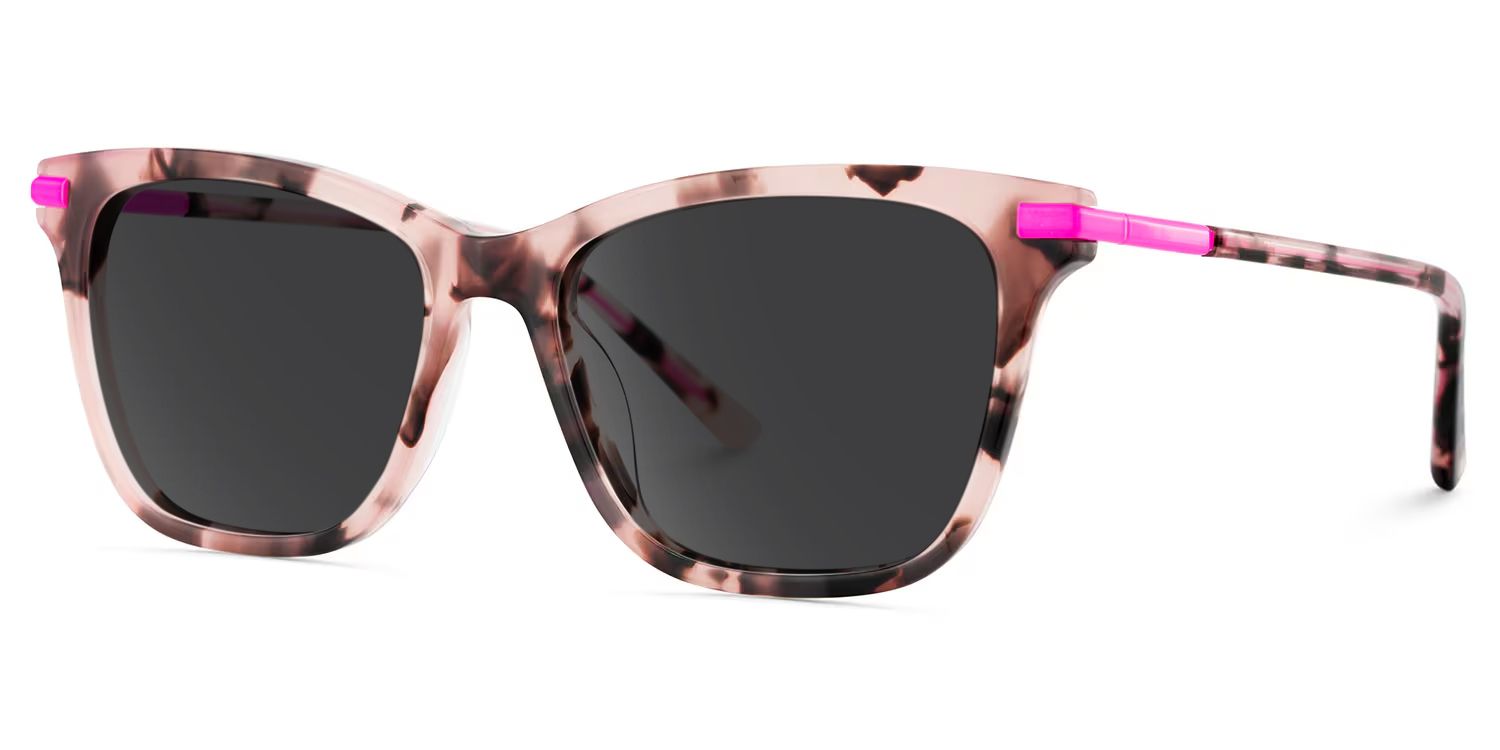 Eliot Rectangle Style Tortoise Frame Sunglasses | ZEELOOL